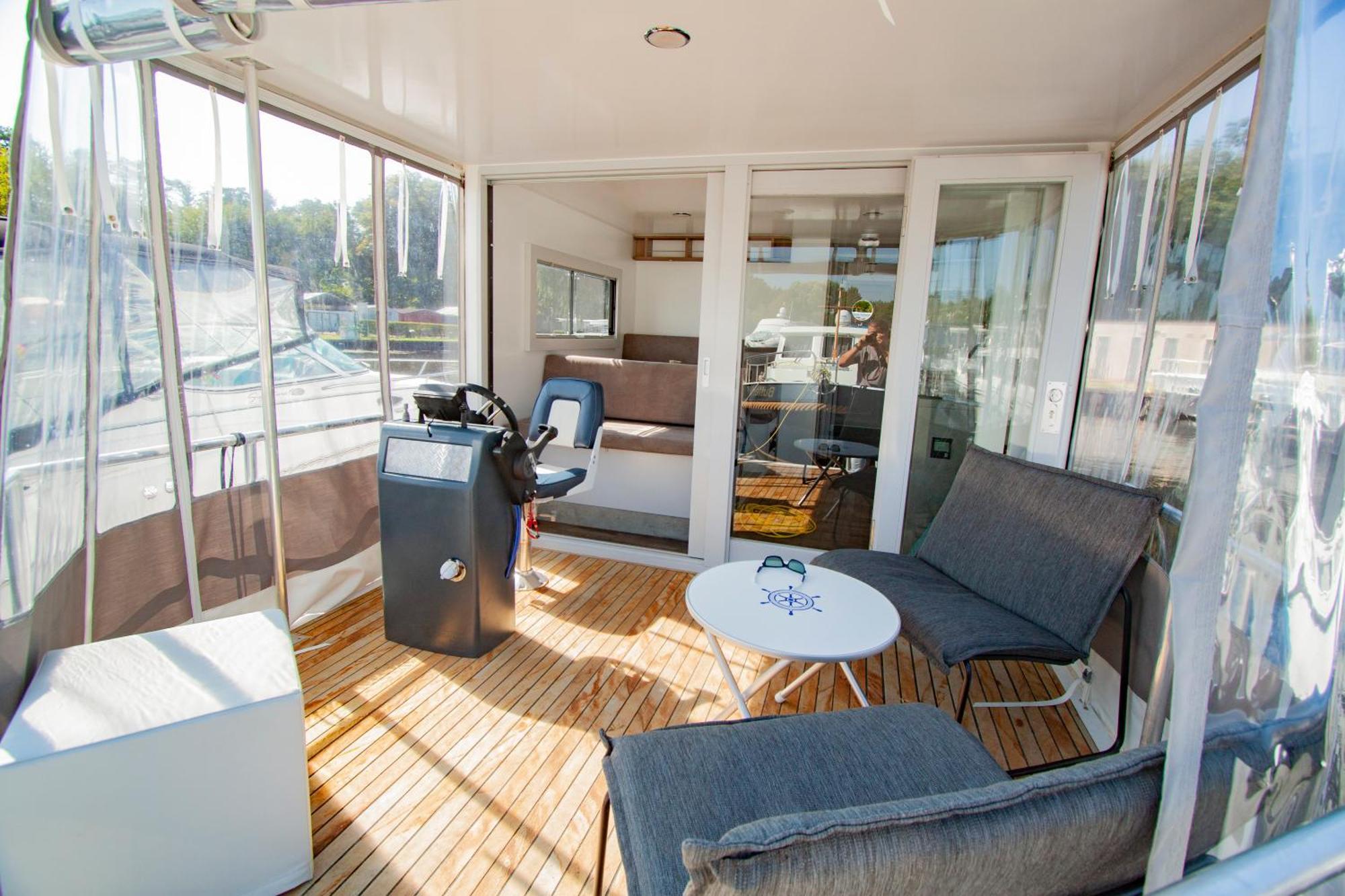 Hotel Hausboot Hennigsdorf Exterior foto