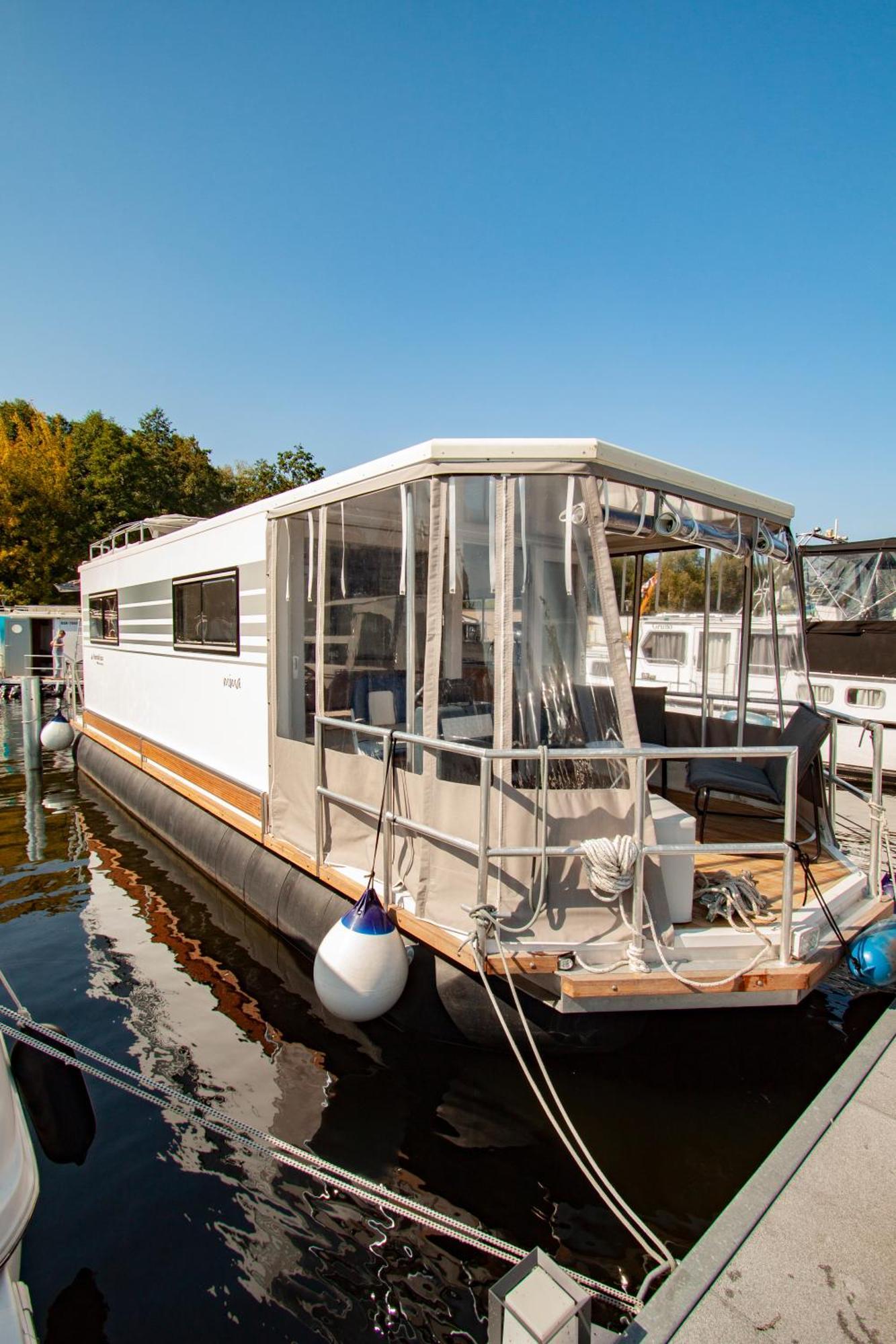 Hotel Hausboot Hennigsdorf Exterior foto